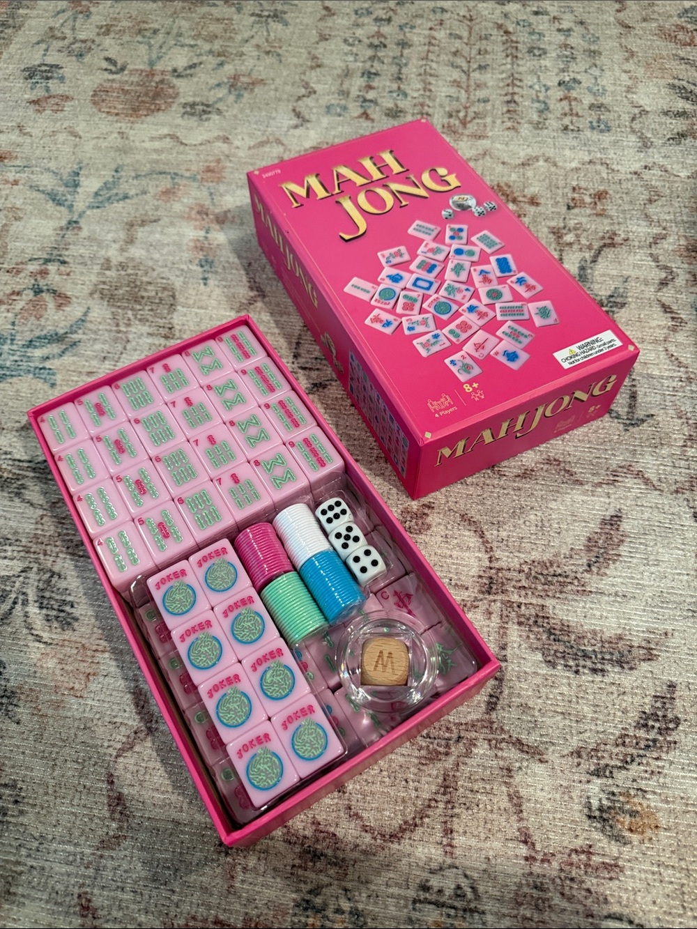Hobby Lobby MahJong Set — Pink - Picture 2 of 10